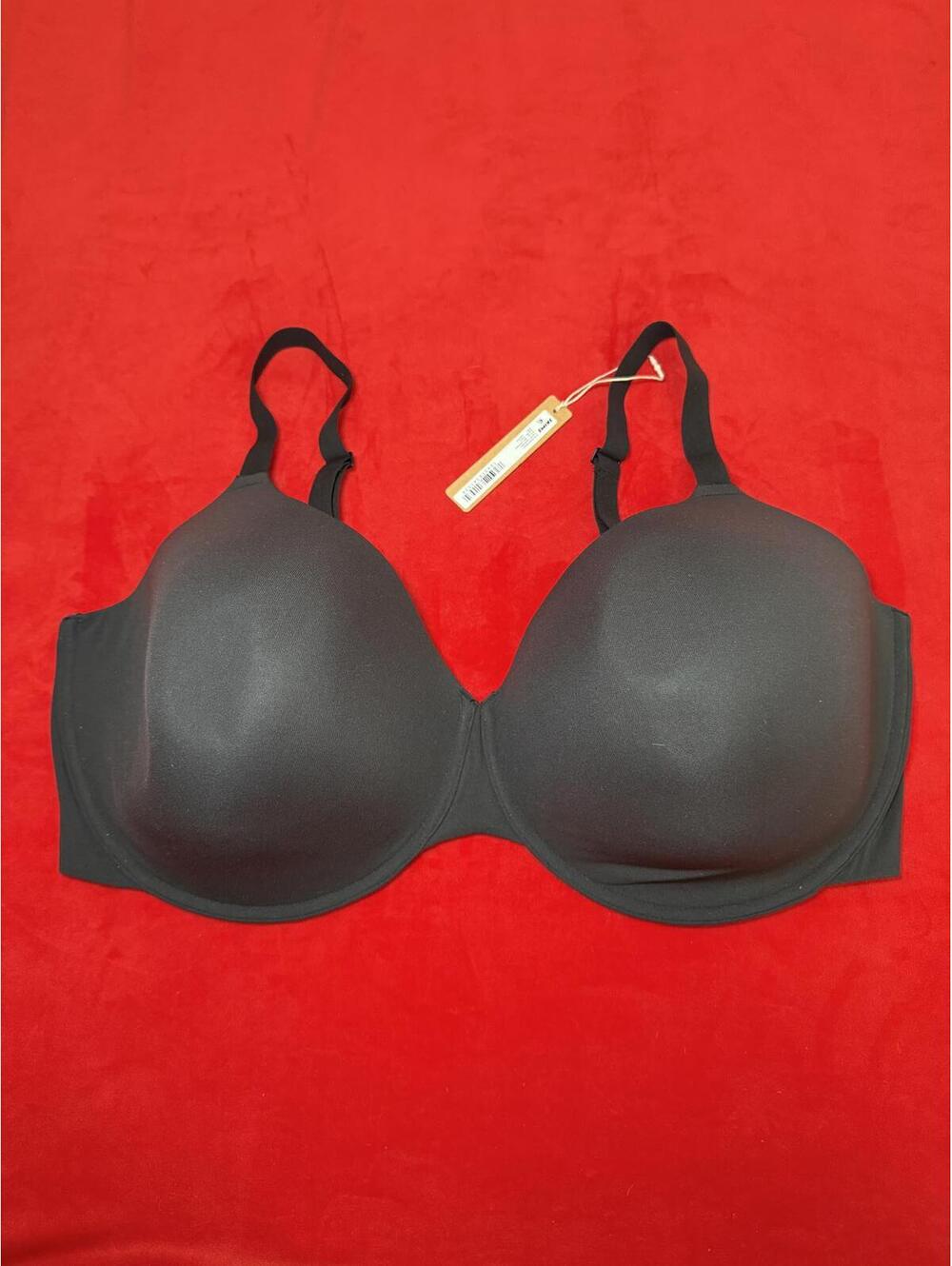 Skims Fits Everybody T Shirt Demi Bra Color ONYX Size 44DDDD